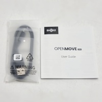 SHOKZ OpenMove Wireless Bone Conduction Headphones Grey Bluetooth Open-Ear IP55 USB-C