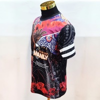 Manly Tribute ANZAC Lest We Forget Multicoloured Supporter Rugby Shirt