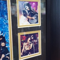 Limited Edition KISS Framed Photo Memorabilia Collage 72 of 500 58cm x 48cm