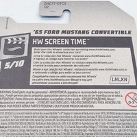 Hot Wheels 007 Thunderball 65 Ford Mustang Convertible Blue GHC77