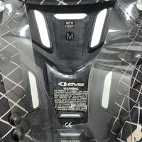 EVS Youth Motocross Chest Protector Roost Guard Black Medium M MTS 110801