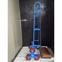 Climbrite CLTR200 6 Wheel Stair Climbing Trolley Blue 200kg