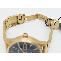 Nixon Sentry Solar Stainless Steel All Gold Black A1346-510-00 Mens Watch