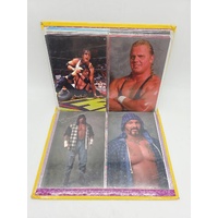 Panini 1998 WCW nWo Superstars Photocard Album Wrestling Trading Cards Binder