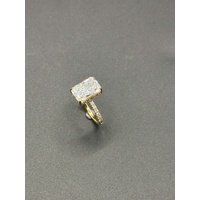 Ladies 18ct Yellow Gold Lab Grown Diamond Ring