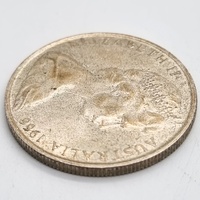 1966 Australia Round 50 Cent Coin Royal Australian Mint 80% Silver
