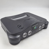 Nintendo 64 Charcoal Gray PAL NUS-001(EUR) Console 2 Controllers Jumper Pak