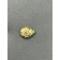 Ladies 9ct Yellow Gold Diamond Cluster Stud Earrings