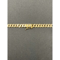 Unisex 14ct Yellow Gold Curb Link Necklace