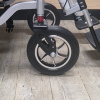 EquipMed PowerCruise LongRange Premium+ Electric Wheelchair Grey/Black