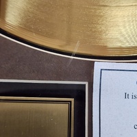 KISS Framed 24K Gold Plated Album Depiction Limited Edition 287/2500 + COA