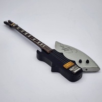 Gene Simmons KISS Signature AXE Bass Miniature Guitar 25cm 1:4 Limited 13/1000