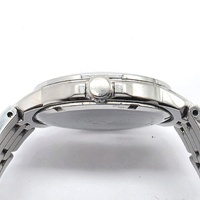 Citizen Eco-Drive E111 White Dial Silver Steel Mens Watch Date WR100
