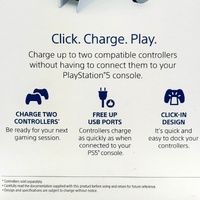 Sony PS5 DualSense Charging Station White PlayStation 5 Controller Dock