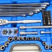 Kincrome K28193 3/8 Inch 90 Piece Metric Imperial Socket and Tool Set in Case