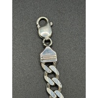 Unisex 925 Sterling Silver Curb Link Bracelet