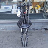 Aspire Vogue Forearm Seat Walker Rollator 150kg White Black