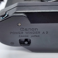 Canon AE-1 35mm Film Camera Tested with Power Winder A2 Data Back A
