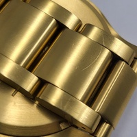 NIXON The 51-30 Chrono Gold Tone Mens Watch 300M Stainless Steel 