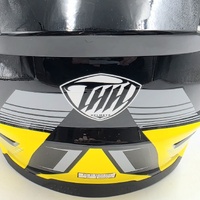 THH TX-15 Slipstream Motocross Helmet Black Yellow Gray L 59-60cm ECE R22-05