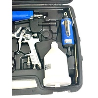 Blackridge Handyman Pneumatic Air Tool Kit Workshop Set with Case