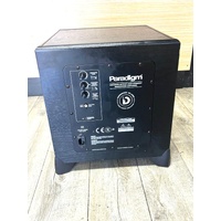 Paradigm UltraCube 10 Active Subwoofer Black with Power Cable and RCA Lead