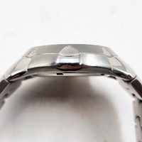 Seiko Chronograph 100M 7T62-0GM0 Mens Watch Black Dial Alarm Tachymeter