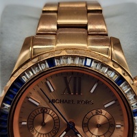 Michael Kors MK-5755 Everest Chronograph Rose Gold Ladies Watch 10 ATM