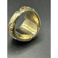 Men’s 9ct Yellow Gold Harley-Davidson Skull Ring