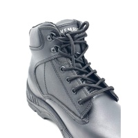 Kembla KS201 Steel Toe Cap Genuine Leather Lace Up Safety Boots Black Size 10