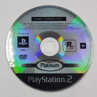 Canis Canem Edit Bully PS2 PAL Platinum Complete Manual & Poster