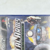 Metal Arms Glitch in the System PS2 PAL Game Complete Manual