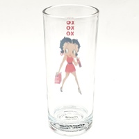 Coca-Cola Betty Boop Tumbler Glasses Set of 4 Retro Style Collectible
