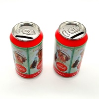 5x Coca-Cola Money Box Drink Cans Vintage Collectible Tin 1951 1954 1998