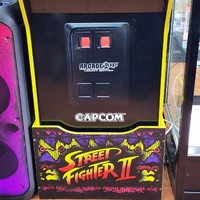 Arcade1Up Capcom Legacy Street Fighter 2 Arcade Machine with Riser