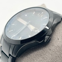 Armani Exchange AX2104 Hampton Mens 46mm Black Stainless Steel Watch