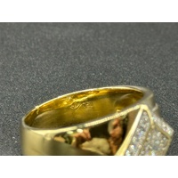Men’s 18ct Yellow Gold Diamond Ring