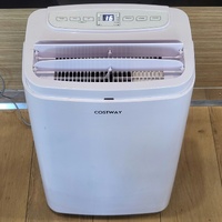 COSTWAY ES10114AU-WH 2.63kW 9000BTU Portable Air Conditioner Window Kit