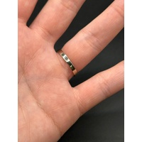 Ladies 14ct White Gold White Opal & Diamond Ring