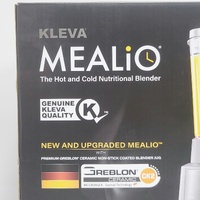 Kleva Mealio Hot & Cold Blender Soup Maker + 2 x 750ml Insulated Flasks