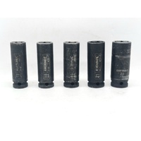Kincrome K2099 1/2 Inch Drive Metric Impact Socket Set with Case