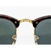 Ray-Ban RB3016 Clubmaster 990/58 Polarised Sunglasses 51-21 with Pouch