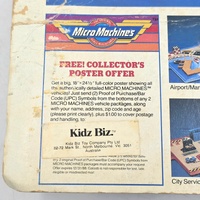 1988 Galoob Micro Machines #7 City Service Collection 5 Vehicles
