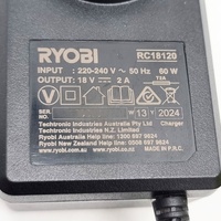 Ryobi 18V ONE+ RC18120 Battery Charger with 18V One+ 2.0Ah Battery