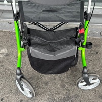 Aspire Vogue Light Seat Walker Rollator Lime 150kg Aluminium WAF705315GR