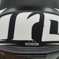 Airoh Wraap Prism Motocross Helmet Matte Size L 59-60