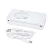 Triumph LED Z-Folding Magnifier White 3X Dimmable Portable Craft Lamp