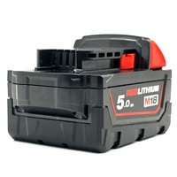Milwaukee M18 18V RedLithium-Ion 5.0Ah Extended Capacity Battery Pack M18B5