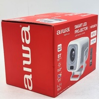 AIWA AWPJ0F1W Smart LED Projector 1080p WiFi Bluetooth Remote
