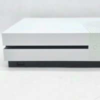 Microsoft Xbox One S 1TB Game Console White 1681 with Controller and Leads